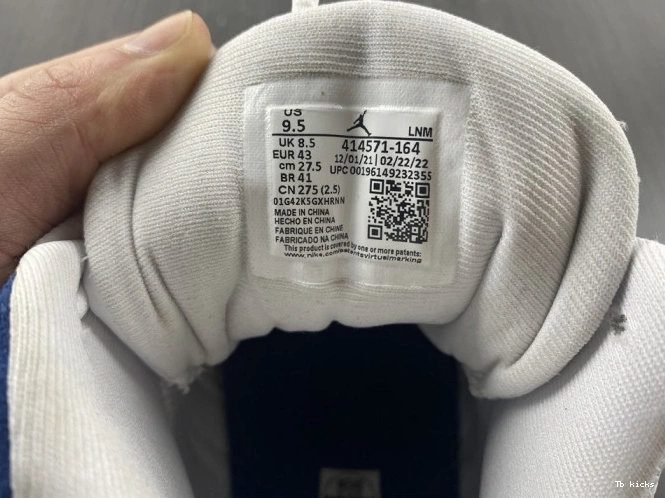 Rep TBK Jordan Air French 13 Blue 414571-164 0812